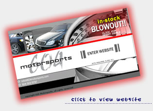 Custom Auto Website Example