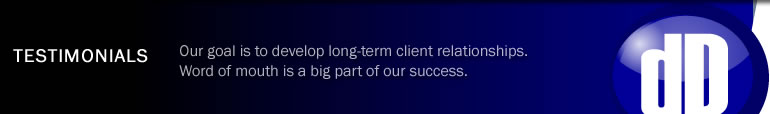 dre-Designs - Vancouver Web Design - Testimonials